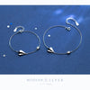 Modian Clear CZ Stars Aircraft Chain Bracelets 925 Sterling Silver Female Jewelry For Women Party S925 Silver Bracelet