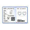 Modian Exquisite Simple Hearts Romantic Charm Hoop Earrings For Women Real 100% 925 Sterling Silver Female Accessories Jewelry