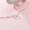 Modian Shiny CZ Stars Love Hearts Sterling Silver 925 Bracelet for Women Luxury Wedding Engagement Fine Jewelry Gift
