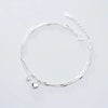 Modian Shiny CZ Stars Love Hearts Sterling Silver 925 Bracelet for Women Luxury Wedding Engagement Fine Jewelry Gift