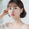 Modian Gold Color Long Chain Earring for Women Pure 925 Sterling Silver Romantic Hearts Tassel Drop Earring Fine Jewelry