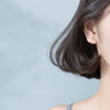 Modian Minimalism Samll Cute Antlers  Stud Earrings for Women Kids Girl 925 Sterling Silver Jewelry Brincos Earings New