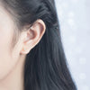 Modian Mysterious  Galaxy planet Stud Earrings For Women 925 Sterling Silver Dazzling Clear CZ Stud Earring Charm Party Jewelry