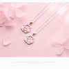 Modian New Luminous CZ Geometric Round Circle 925 Sterling Silver Charm Pendant for Women Link Chain Fine Jewelry 2020 Design
