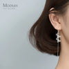 Modian Openwork Sweet Lovely Butterfly 925 Sterling Silver Drop Earrings for Women Japanese Style Earring Fine Jewelry