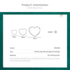 Modian Pure 925 Sterling Silver Hearts Shape Simple Elegant Hoop Earrings Romantic Charm Ear For Women Wedding Statement Jewelry