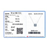 Modian Real 925 Sterling Silver Exquisite Square Shiny Zirconia Pendant Clear CZ Chain Necklace for Women Wedding Fine Jewelry