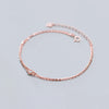 Modian Real 925 Sterling Silver Luxury Double Layer Single Diamond Box Chain Bracelet for Women Bracelet Fine Jewelry