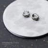 Modian Silver 925 Vintage Stripe Clip Earrings Charm Elegant 925 Sterling Silver Earring For Women Anti-allergy Jewelry Present