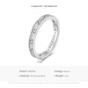 Modian Silver Rings Stackable Vintage Finger Rings for Women Wedding 925 Sterling Silver Fine Jewelry Platinum Plated