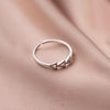 Modian Simple Stackable Opening Finger Ring for Women 925 Sterling Silver Tiny Geometric Ring Korea Style Fine Jewelry