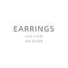 Modian Simple Star Flower Line Stud Earrings Cute Charm Geometric 925 Sterling Silver Jewelry Female Tiny Earring Gift