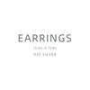 Modian Simple Star Flower Line Stud Earrings Cute Charm Geometric 925 Sterling Silver Jewelry Female Tiny Earring Gift