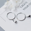 Modian Simple Water Drops Earrings for Women Genuine 925 Sterling Silver Geometric Dangle Earring Fine Jewelry Bijoux