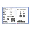 Modian Solid 925 Sterling Silver Classic Drop Earrings Cubic Zirconia VINTAGE Style For Women Date Long Earrings Jewelry