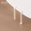 Modian Solid 925 Sterling Silver Long Tassel Summer New Design Dangle Earrings Simple Drop Ears For Women Jewelry Gifts