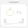 Modian Solid 925 Sterling Silver Simple Charm Snake Chain Bracelet Trendy Gold Color Bracelets For Women Party Fine Jewelry Gift