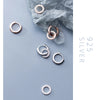 Modian Sparkling Hoop Earrings Charm 100% 925 Sterling Silver Clear CZ Circle Ear For Women Wedding Statement Jewelry