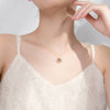 Modian Trendy Blue Crystal Planet Pendant Necklace for Women 100% 925 Sterling Silver  Link Chain Necklace Fine Jewelry