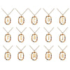 26 English Letter Pendant 925 Sterling Colored Zircon Letter Necklace Choker Fine Jewelry For Women