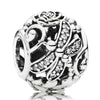 925 Sterling Silver Charm Primrose Meadow Apple Blossom Orchid Daisy Flower Butterfly Beads Fit Popular Bracelet DIY Jewelry