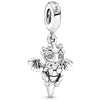 925 Sterling Silver Charm Teddy Bear Rabbit Elephant Sea Turtle Labrador Puppy Pendant Bead Fit Popular Bracelet Diy Jewelry