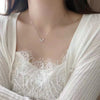 925 Sterling Silver Star Necklace Cute Style Multi-Star Choker Pendant Birthday Gift Exquisite Women's Jewelry