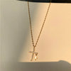 Creativity Light   Zircon Cross Pendant Necklace For Women Gold Silver Color Clavicle Chain  Jewelry