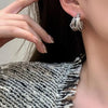 New Trend Unique Design Elegant Exquisite Retro Wrapping C Shape Stud Earrings Women Jewelry Party Gift Wholesale