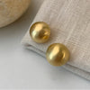 New Trend Unique Design Elegant Exquisite Retro Wrapping C Shape Stud Earrings Women Jewelry Party Gift Wholesale