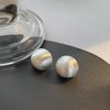 New Trend Unique Design Elegant Exquisite Retro Wrapping C Shape Stud Earrings Women Jewelry Party Gift Wholesale