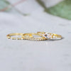 INS Gold Color Noble Trend Dainty Rings For Women Entry Lux Zircon Midi Finger Rings For Girl Anniversary Jewelry KAR229
