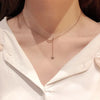 Simple Moon Star Pendant Choker Necklace Simple Gold Color Alloy Charm Chain Collares Necklace For Women Party Jewelry