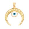 Style Star Moon  Colourful Amulet Turkish Lucky Evil Eye Charm Pendant,Inlaid Zircon Jewelry Necklace Bracelet Accessories