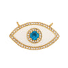 Style Star Moon  Colourful Amulet Turkish Lucky Evil Eye Charm Pendant,Inlaid Zircon Jewelry Necklace Bracelet Accessories