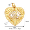 Style Star Moon  Colourful Amulet Turkish Lucky Evil Eye Charm Pendant,Inlaid Zircon Jewelry Necklace Bracelet Accessories