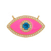 Style Star Moon  Colourful Amulet Turkish Lucky Evil Eye Charm Pendant,Inlaid Zircon Jewelry Necklace Bracelet Accessories
