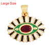 Style Star Moon  Colourful Amulet Turkish Lucky Evil Eye Charm Pendant,Inlaid Zircon Jewelry Necklace Bracelet Accessories