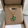 Trendy   Zircon Butterfly Pendant Necklace For Women Stainless Steel Clavicle Chain Female Party Temperament Jewelry