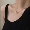Wine Red Cherry Gold Colour Pendant Necklace For Women Personality  Necklace Wedding Jewelry Birthday Gifts