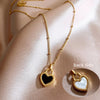 Wine Red Cherry Gold Colour Pendant Necklace For Women Personality  Necklace Wedding Jewelry Birthday Gifts