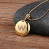 Nidin   Women Girls Initial Letter Necklace 26 A-Z Charm Neck Pendants Copper CZ Jewelry Personal Gifts
