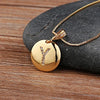 Nidin   Women Girls Initial Letter Necklace 26 A-Z Charm Neck Pendants Copper CZ Jewelry Personal Gifts