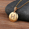 Nidin   Women Girls Initial Letter Necklace 26 A-Z Charm Neck Pendants Copper CZ Jewelry Personal Gifts