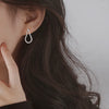 Pearl Crystal Butterfly Tassel French Design Super Fairy Earrings For Women Korean Earring Birthday Party Jewelry Gifts