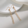 Pearl Crystal Butterfly Tassel French Design Super Fairy Earrings For Women Korean Earring Birthday Party Jewelry Gifts