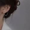 Popular Style Ear Cuff Earring For Women 1 pc Charming Shiny Crystal Without Piercing Ear Clip Earrings Jewelry Gift