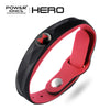 Power Ionics  Hero 3000 ions Sports Titanium  Waterproof Bracelet Wristband Balance Human Body  Engrave Jewelry