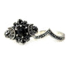 Punk Skull Retro Gothic Rings for Women Men Halloween Goth Witchcraft Accessories Purple Color Rings  Jewelry Gifts
