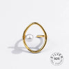 Real 925 Sterling Silver Rings For Women vintage zircon open round Engagement Rings Silver 925 Jewelry Anillos Mujer